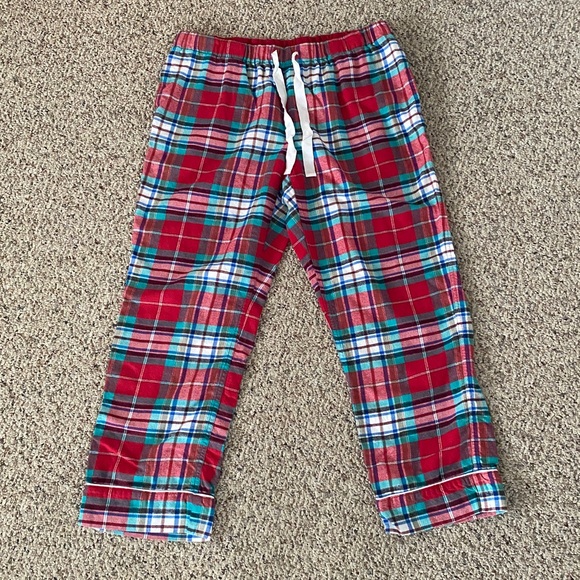 Lands' End Red Plaid Pajama Set - Picture 4 of 9